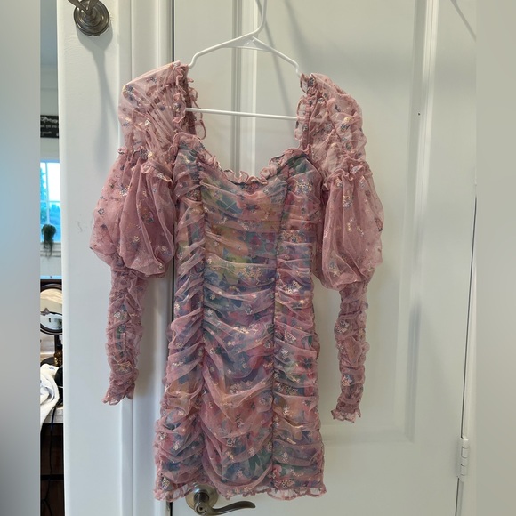 For Love & Lemons Imani Mini Dress - Picture 5 of 7